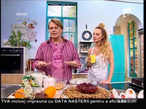 Prăjitura "Armonia", o combinaţie armonioasă de ingrediente delicioase: cicolată, lapte și vișine