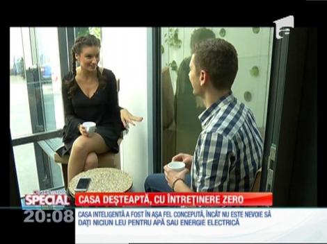 Special! Casa inteligentă a fost concepută să nu dați niciun leu pentru apă și energie electrică