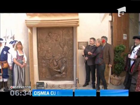 O cişmea cu bere a fost inaugurată în centrul istoric. Când funcţionează robinetul