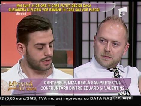 Eduard şi Valentin s-au duelat pe gantere!