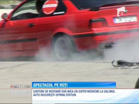Spectacol pe roți la Salonul Auto Bucuresti - Spring Edition