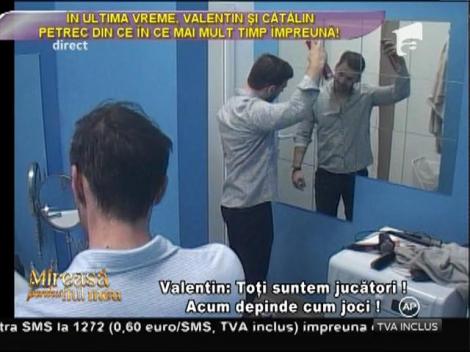 Valentin şi Cătălin plănuiesc eliminarea lui Florin din competiţie?