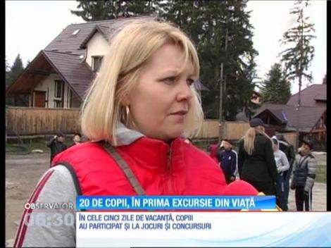 Prima vacanţă din viaţa lor pentru 20 de copii sărmani din Călăraşi