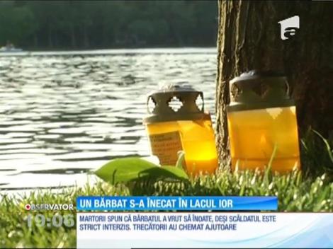 Un bărbat s-a înecat în lacul parcului IOR din Capitală