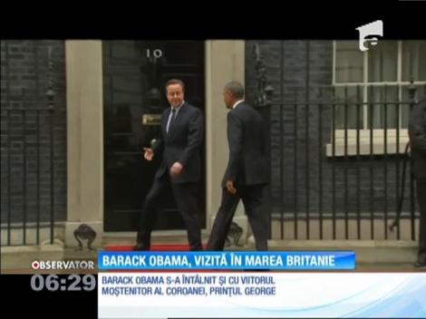 Preşedintele Barack Obama, vizită oficială în Marea Britanie