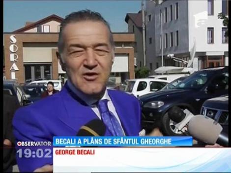 Gigi Becali a plâns de ziua lui şi a comentat controversatul videoclip "Despre smerenie"