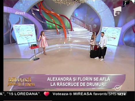 Alexandra şi Florin rămân în competiţia "Mireasă pentru fiul meu!"
