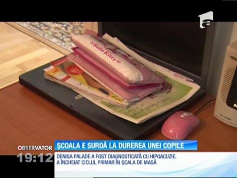 O elevă din Oneşti, cu deficienţe de auz şi de vorbire, umilită la şcoală