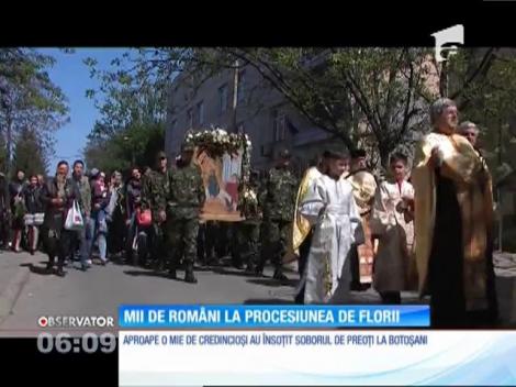 Credincioşii ortodocşi sărbătoresc astăzi Floriile