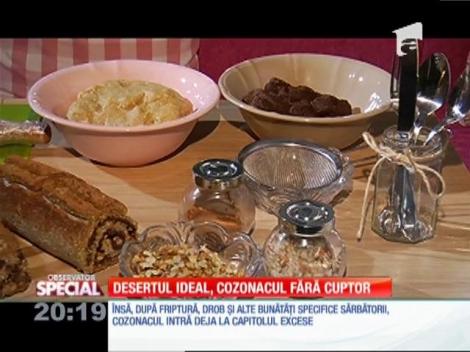 Special! Desertul ideal, cozonacul fără cuptor