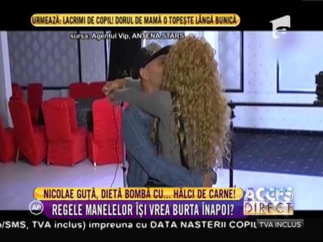 Nicolae Guţă nu se simte tocmai bine fără celebra burtă. Manelistul a revenit la vechile obiceiuri