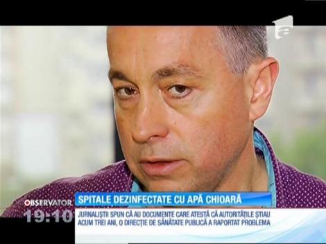 Curate în rapoartele oficiale, spitalele din România sunt, în realitate, pline de microbi şi bacterii!
