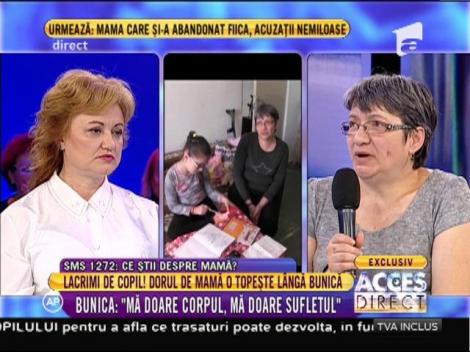 Bunica Isabelei: ”Mama se droga cu tatăl fetei”