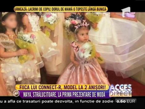 Fetița Mishei și a lui Connect-R, model la 2 anișori