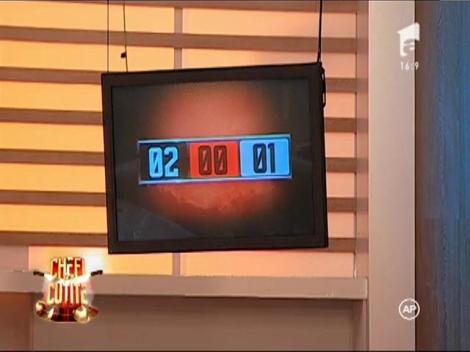 Două echipe sunt la egalitate iar chefii trebuie să-şi salveze doar trei concurenţi. Pe cine au ales chef Sorin şi chef Florin