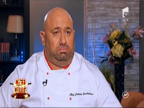 Reacție nervoasă a lui chef Cătălin Scărlătescu