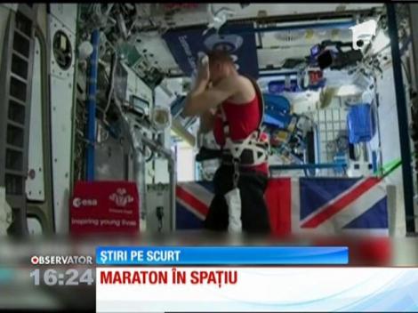 Maraton de 42 de kilometri la bordul Staţiei Spaţiale Internaţionale