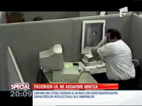 Special! Accesarea zilnică a contului de Facebook adoarme mintea