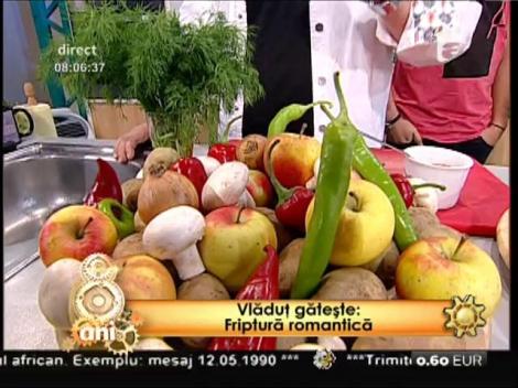 Friptură romantică, un preparat de vară