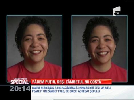 Special! Românii zâmbesc, dar fals