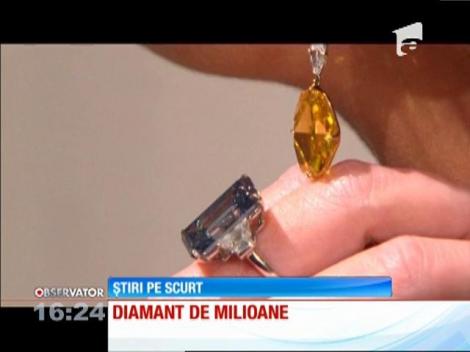 Diamant de peste 40 de milioane de euro, scos la vânzare