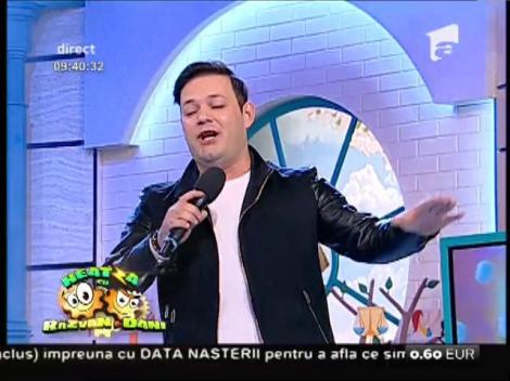 Raoul a cântat și ne-a încântat la "Neatza". "Nicio femeie ca tine", dedicație muzicală pentru "EA"