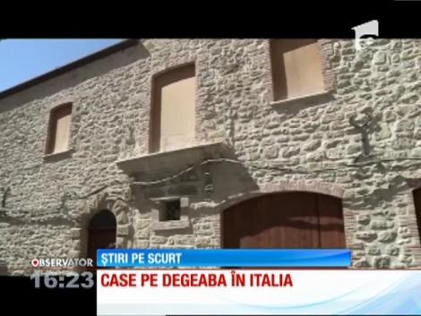 Într-un mic oraş italian din faimoasa Sicilia, casele se dau pe gratis!