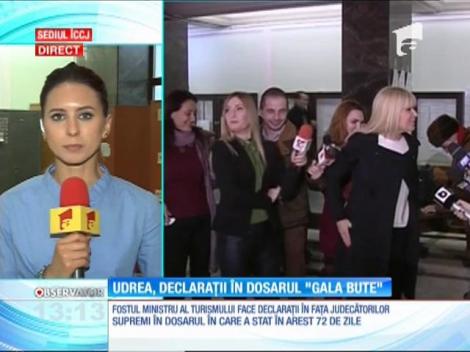 Elena Udrea, declarații bombă în dosarul "Gala Bute"