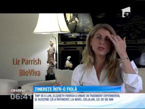 O americancă susţine că a descoperit secretul tinereţii fără bătrâneţe