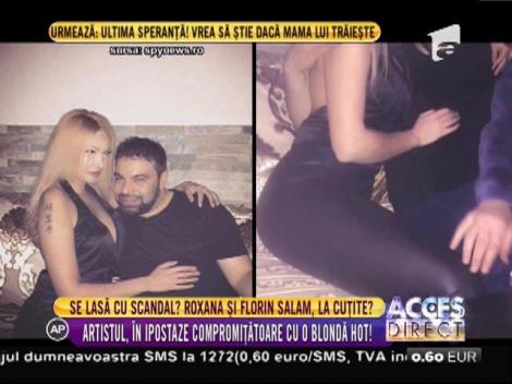 Florin Salam, în ipostaze compromițătoare cu o blondă hot!