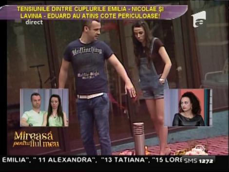 Jigniri și certuri. Emilia: ”Ce toantă! Capul Laviniei este plin de paie!”