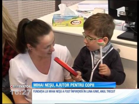 Mihai Neşu, ajutor pentru copii