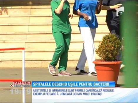 Spitalele din România, focar de infecții!
