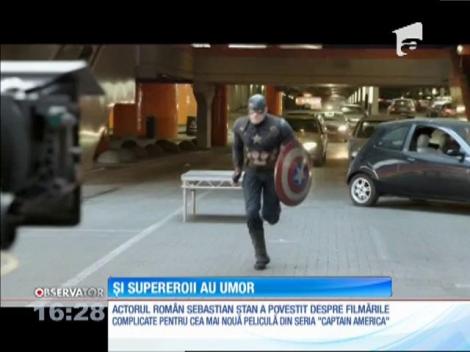 Românul din Captain America, supererou cu umor