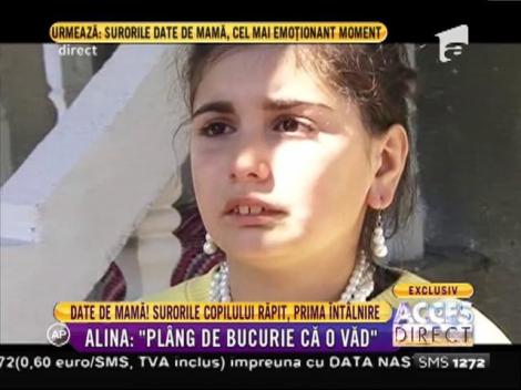 Date de mamă, surorile copilului răpit s-au întâlnit pentru prima dată