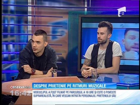 Vescan și Florin Ristei au lansat videoclipul piesei "Las-o". Despre prietenie pe ritmuri muzicale