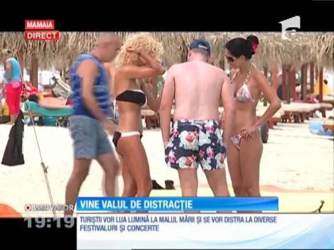 Se animă Mamaia. Au venit și străinii