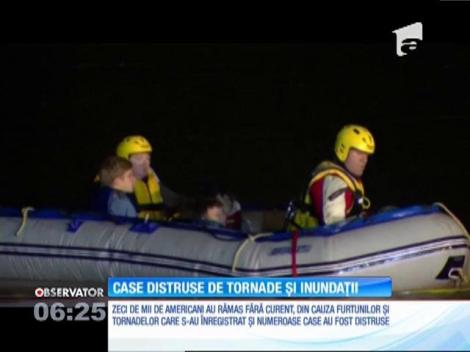 Natura a făcut prăpăd în mai multe zone din SUA. Tornade puternice au devastat localităţi întregi
