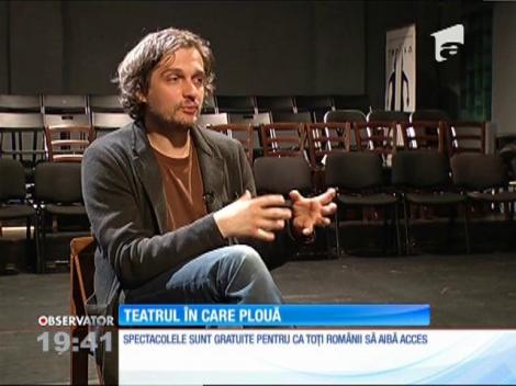 Teatrul în care plouă