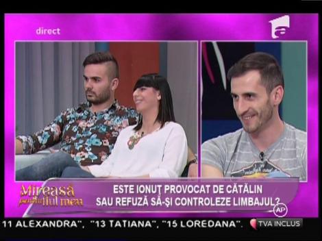 Ionuț nu-l menajează deloc pe Cătălin. Orice pas greșit este repede taxat!