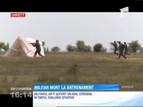 A luptat în Afganistan, dar a decedat acasă. Un militar a murit în timpul antrenamentelor