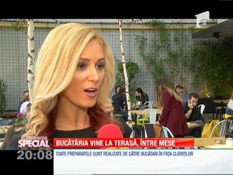 Special! Bucătăria vine la terasă, între mese