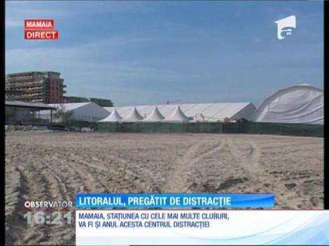 Stațiunea Mamaia, pregătită de distracție