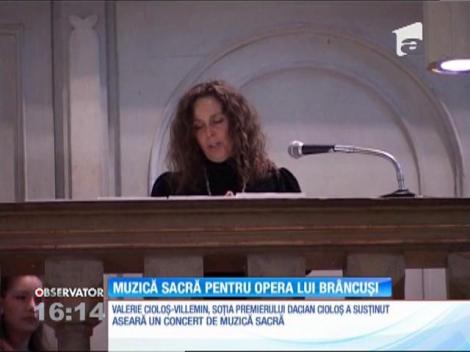 Concert de muzică sacră pentru opera lui Constantin Brâncuşi