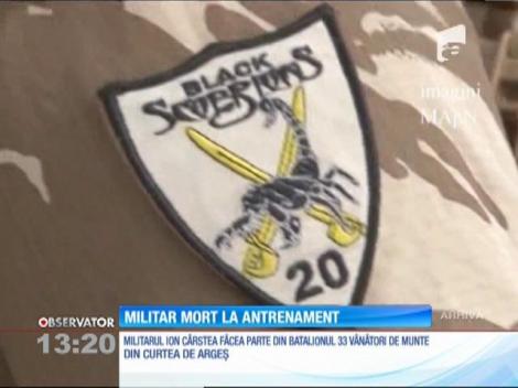 Un militar din Argeş s-a stins în timp ce susţinea proba de efort