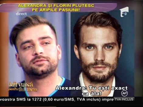 Ce miresică năstrușnică! Alexandra, către Florin: ”Te-aș tortura ca în Fifty Shades of Grey. Ce-o sa fie la noi acasă!”