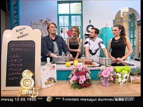 Reţeta lui Vladutz în Vinerea Mare a Paștelui: Învătă să prepari Veşmintele Domnului, un desert delicios, de sărbătoare