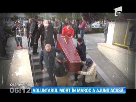 Alin, voluntarul mort în Maroc, a ajuns acasă