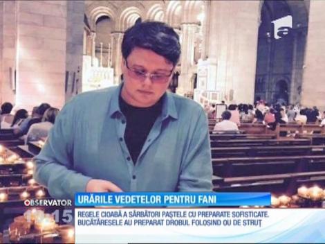 Vedetele s-au întrecut în urări de Paşte