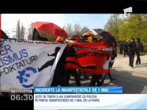 Incidente la manifestațiile de 1 Mai